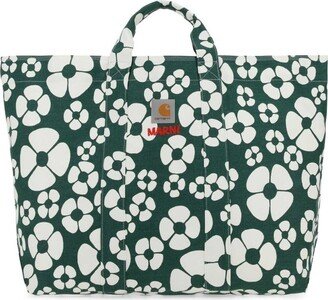 X Carhartt Floral Printed Tote Bag-AA