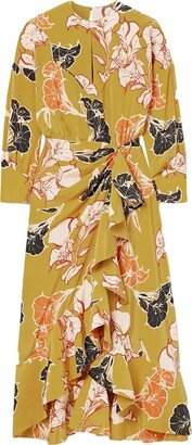 Midi Dress Ocher