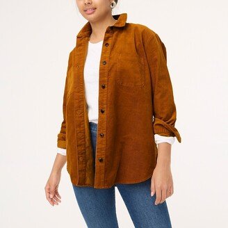 Women's Petite Corduroy Shirt-Jacket