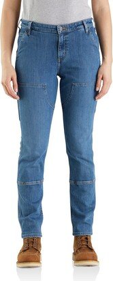 Women's Rugged Flex Relaxed Fit Double-Front Jean