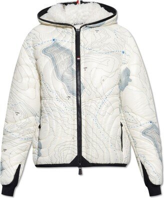 Graphic Printed Down Jacket