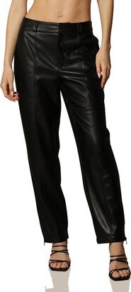 Faux-Ever Leather™ Cargo Trousers