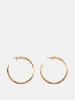 Rayon Xl 18kt Gold Hoop Earrings