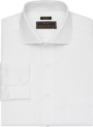 Men's Reserve Collection Slim Fit Cutaway Collar Woven Dress Shirt