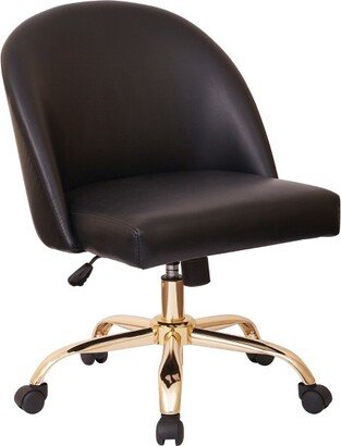 Layton Faux Leather Office Chair - OSP Home Furnishings