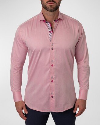 Men's Einstein Raspberry Sport Shirt