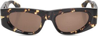 Rectangular Frame Sunglasses-BG