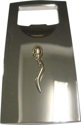 Gold Toned Sperm Cell Bottle Opener