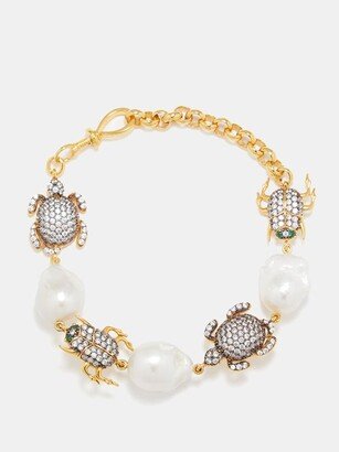 1883 Crystal & 24kt Gold-plated Bracelet