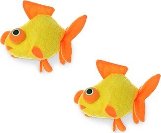 Mighty Jr Ocean Goldfish, 2-Pack Dog Toys