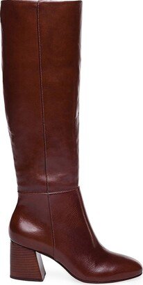 Norma Leather Knee High Boots