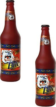 Silly Squeaker Beer Bottle Killer Bite, 2-Pack Dog Toys