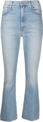 High-Rise Ankle-Length Bootcut Jeans