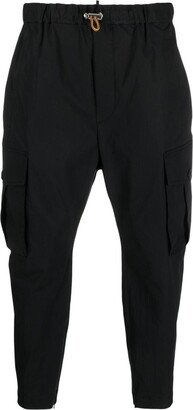 Drawstring Tapered Trousers-AB