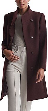 Mia Wool Blend Mid Length Coat