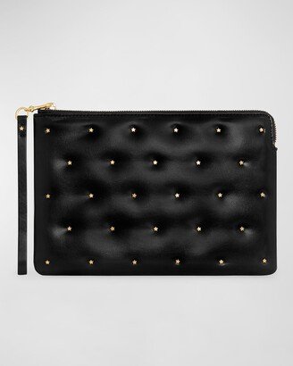 Star Studded Zip Wristlet