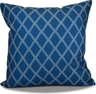 20 x 20-inch Diamond Dots Geometric Holiday Print Pillow