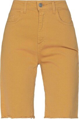 Denim Shorts Camel