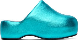 SIMONMILLER Blue Bubble Clogs