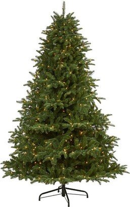 7’ South Carolina Spruce Prelit Artificial Christmas Tree