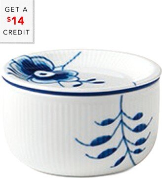 Blue Fluted Mega Storage Jar With $14 Credit