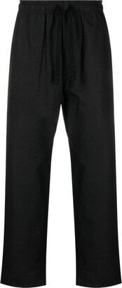 Straight-Leg Cotton Trousers-AK