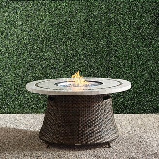 Pasadena Stone Top Fire Table