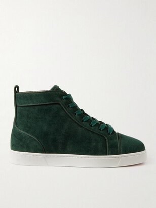 Louis Corduroy High-Top Sneakers