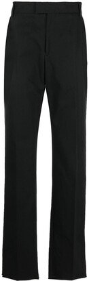 Straight-Leg Cotton Trousers-DN