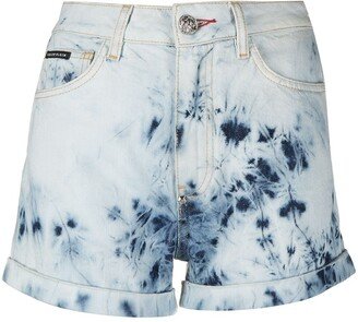 Bleached Hot Pants