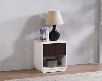 Easton Modern 1 Drawer Wood Nightstand