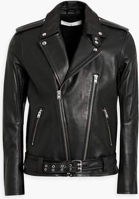 Aronew leather biker jacket