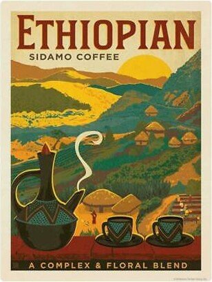 Ethiopian Sidamo Coffee Decal Peel & Stick Decor