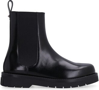 Garavani - Leather Chelsea Boots