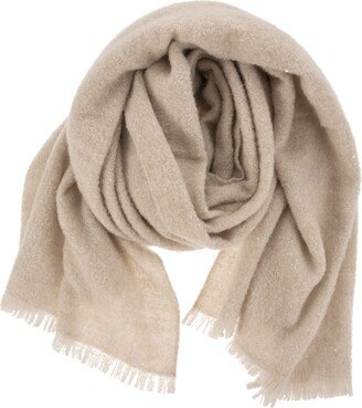 Soft Dazzling Cashmere And Silk Scarf