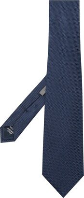 Pointed-Tip Silk Tie-AC