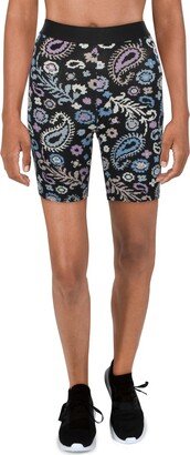 Womens Fitness Logo Bike Short