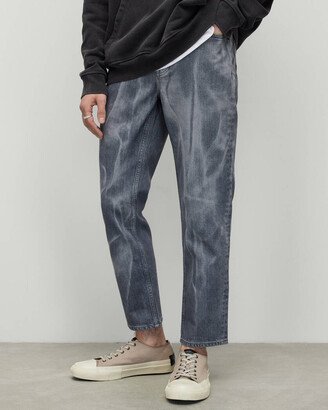 Dean Slim Fit Cropped Denim Jeans - Marble Grey