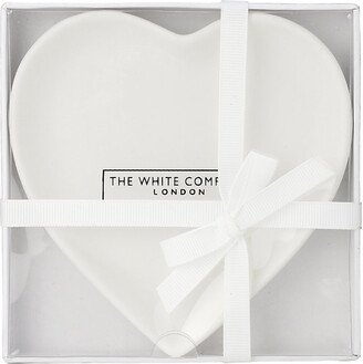 Heart-shaped Porcelain Soap Dish 11cm