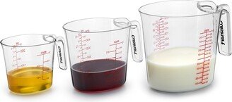 Nesting Liquid Measuring Cups, Set of 3