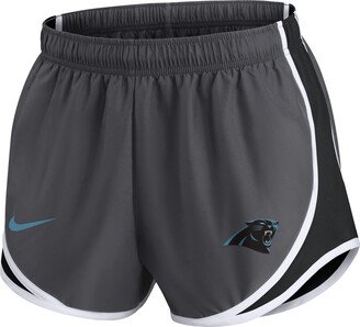 Women's Dri-FIT Logo Tempo (NFL Carolina Panthers) Shorts in Grey