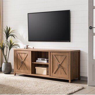 Henn& Hart Golden Oak TV Stand - Henn&Hart