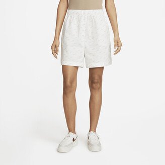 Women's Sportswear Everyday Modern High-Waisted Woven Shorts in White