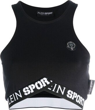 Logo-Tape Sports Bra