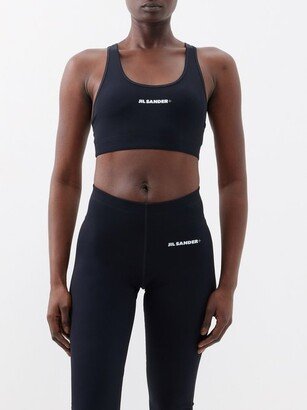 Logo-print Jersey Sports Bra