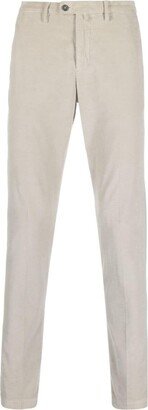 Slim-Cut Corduroy Trousers-AC