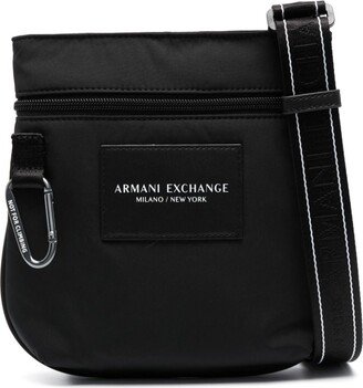 Logo-Patch Crossbody Bag-AA