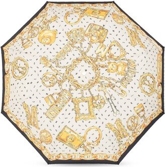 All-Over Pattern Compact Umbrella