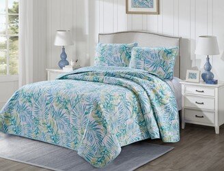 Harper Lane Tropical Vibes 3 Piece Quilt Set Full/Queen