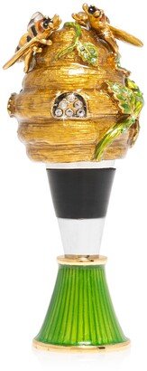 Beehive Wine Stopper and Stand